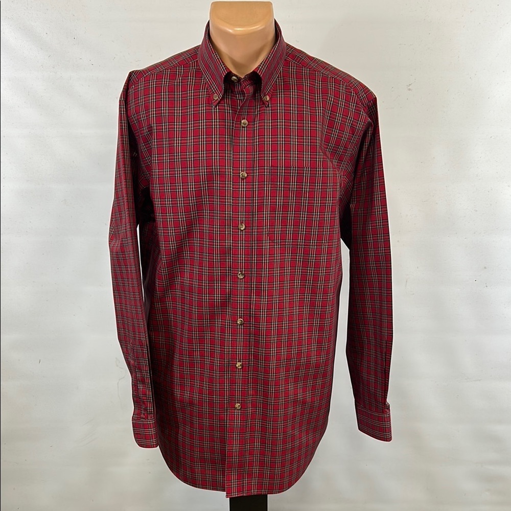 L.L. Bean long sleeve button down collar shirt.  L - Tall